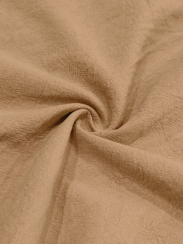 Men's Casual Sleeveless Waistcoat Shirt Linen Hooded Solid Color Breathable Loose Top